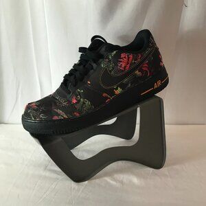 Nike Air Force 1 Floral Pack Design Activewear Athletic Sport Cut Sneakers